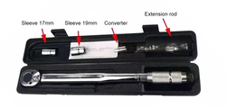 Einstellbarer Antrieb Click 1/2 Zoll Griffschlüssel Ratschenschlüssel Mechanischer Schraubenschlüssel Drehmomentschlüssel